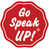 Go Speak UP! logo